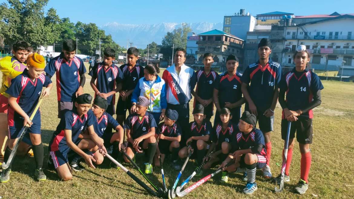 Bronze medal in ongoing sub junior men state Hockey championship