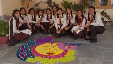 Diwali Celebration in Guru Nanak public school