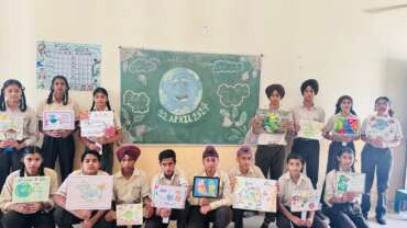 Celebrating Earth Day at Guru Nanak Public School